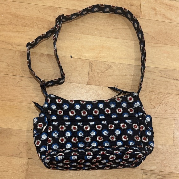 Vera Bradley Shoulder Crossbody Bag in the Retired “Night Owl” Print - Picture 2 of 9